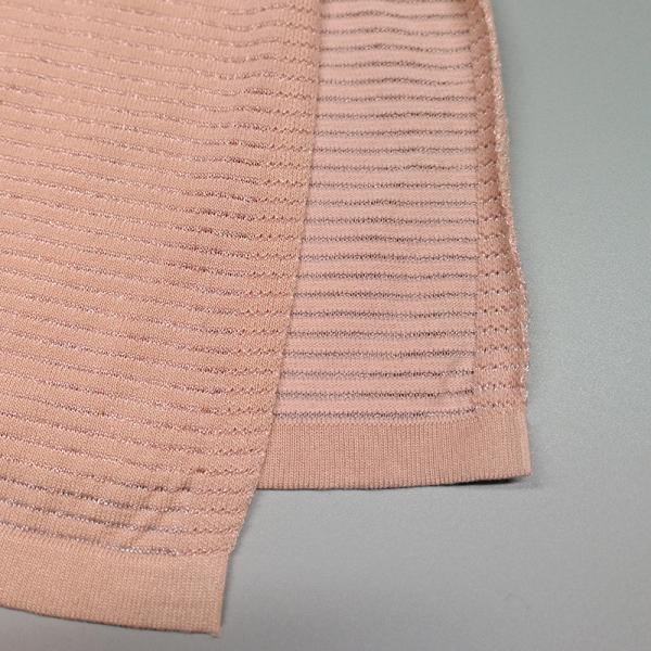 Knitted Women's Beachwear Dresses 112cm Multicolor Stitching