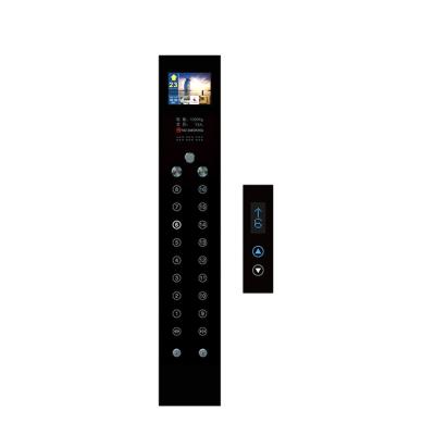 Glass Elevator Lop And Cop Push Button Switch Panel Lift COP LOP LCD TFT Display