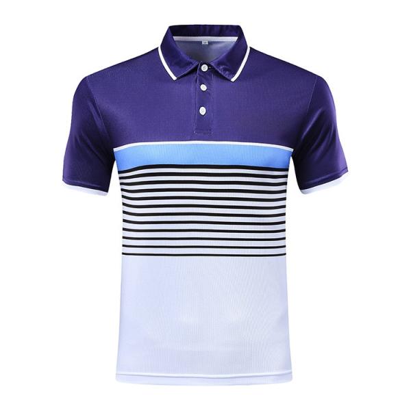 Men Polo Darts T Shirt Anti Bacterial Eco Friendly Quick Dry