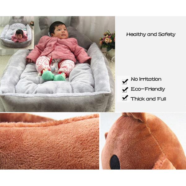 Bande dessinée animale mignonne de lavage de chien de tapis mécanique de lit formée pour des établissements d'animal familier