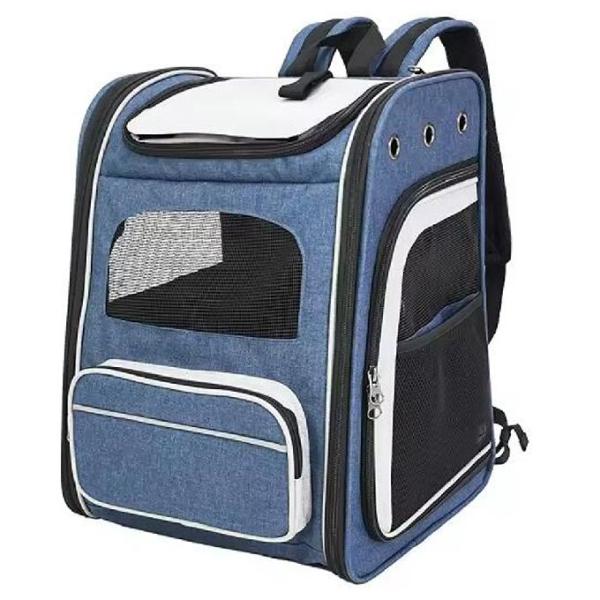 Mochila de transporte para mascotas para gatos Bolsa portátil de transporte para mascotas