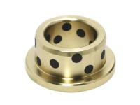 Solid Lubricant Manganese Bronze Sliding Bearings Flanged Plate CuZn25AI5Mn4 C86300