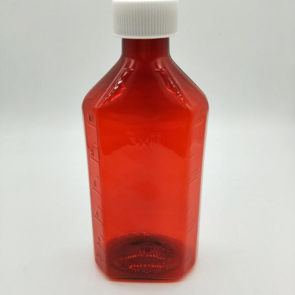 120ml Boston Plastic Bottles , Amber Boston Round Plastic Bottles With Childproof Caps