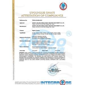 Henan Xrido Environmetal Protection Technology Co., Ltd. Certifications