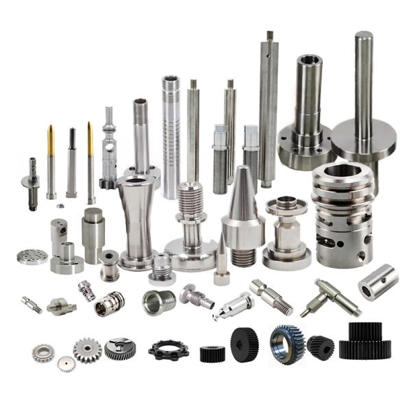 Металлические прецизионные токарные детали с ЧПУ Титановые алюминиевые детали токарного станка из нержавеющей стали