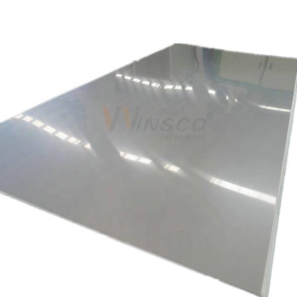 WinscoMetal 304 304L Grau 1500mmx300mm Placa de superfície do moinho de aço inoxidável 2B Folha 0.7mm espessura