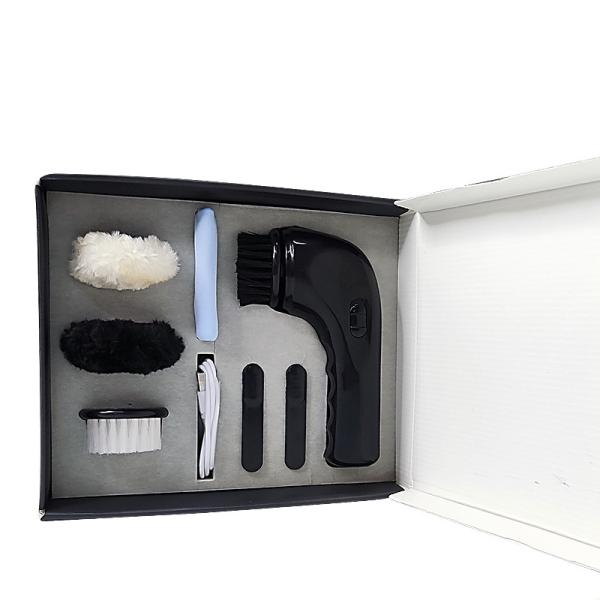 Высокоскоростная вращая голова щетки очищая набора заботы PU 3W 2000RPM набор полировщика ботинка кожаного электрический