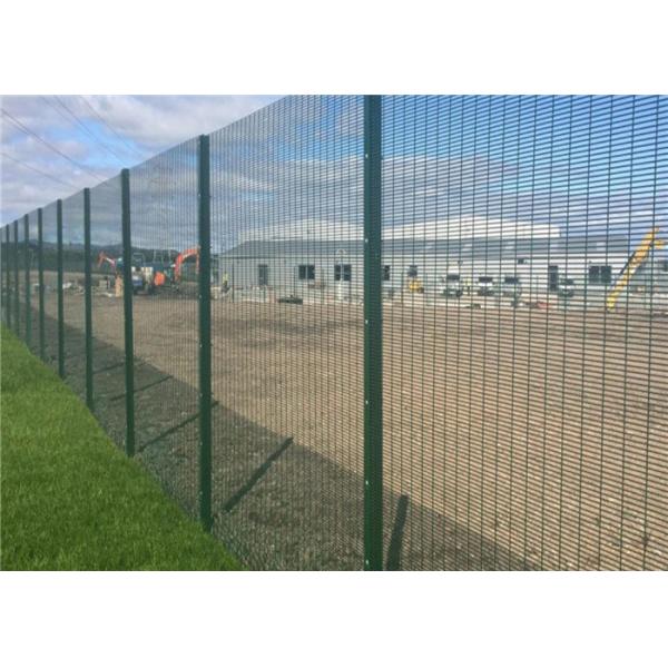Anti Climb High Security 358 Welded Wire Wall Fence For Airport