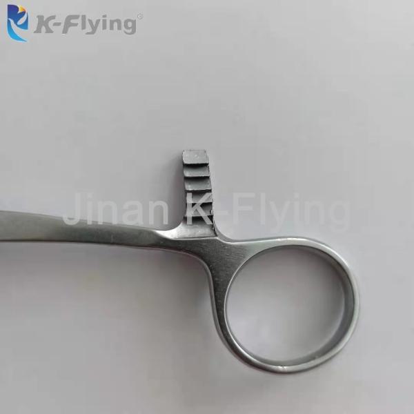 Hospital Surgical 201 304 Stainless Steel Tongue Holding Forceps Medical