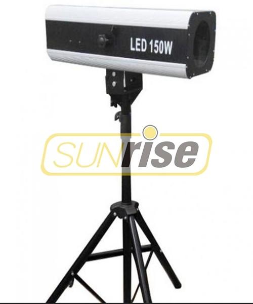 6 Colors 150W Auto Follow Spotlight , Stage Spot Lighting With Aluminum Alloy Housing
