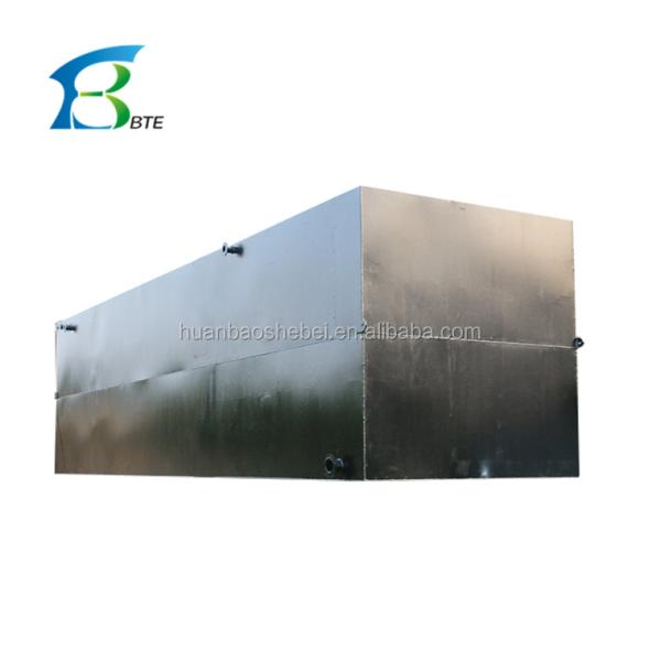 Состояние Компактная погруженная бытовая очистная станция канализации 10 * 6M с и производительность