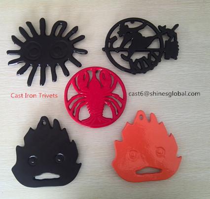 Cast Iron Trivet/Cast Iron Pan Heat Stand/Cast Iron Teapot Pad/Flower Pot Holder