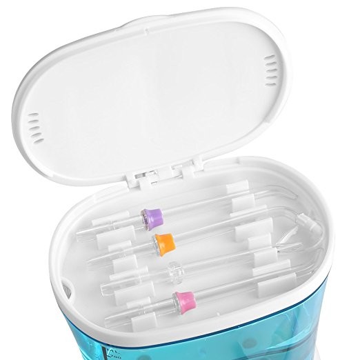 Silent LED Individual Pack Dental water Floss Pik Oral Irrigaor for wholesale 10-200 psi Pressure Range