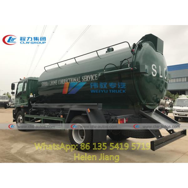 ISUZU FTR High Pressure Vacuum Fecal Suction Truck 12000 Liters