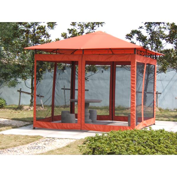Arches Garden Pergola Outdoor Aluminium Tent Gazebo with Sun Roof and Heavy Duty Frame