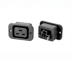 White Or Black PC Wall Argentina Electrical Sockets 3 Poles Female Round Single Power Outlet 10A 250V Grounded 2500W