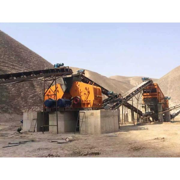 Under Technical Guidance Installation 50-300 T/H Limestone Granite Impact Crusher
