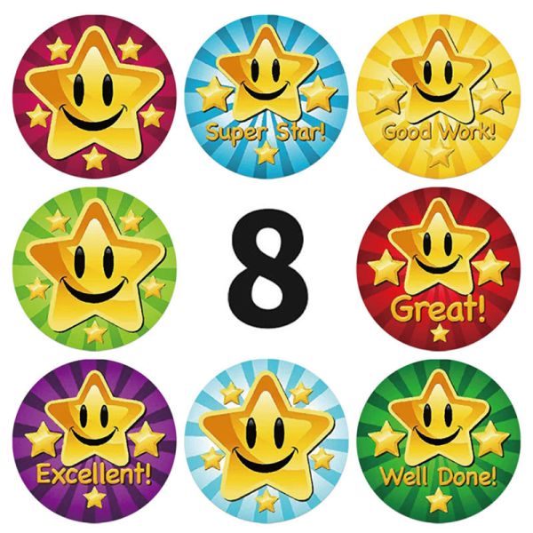 Cute Animals Motivational Personalised Teacher Stickers For Reward Encourage Students