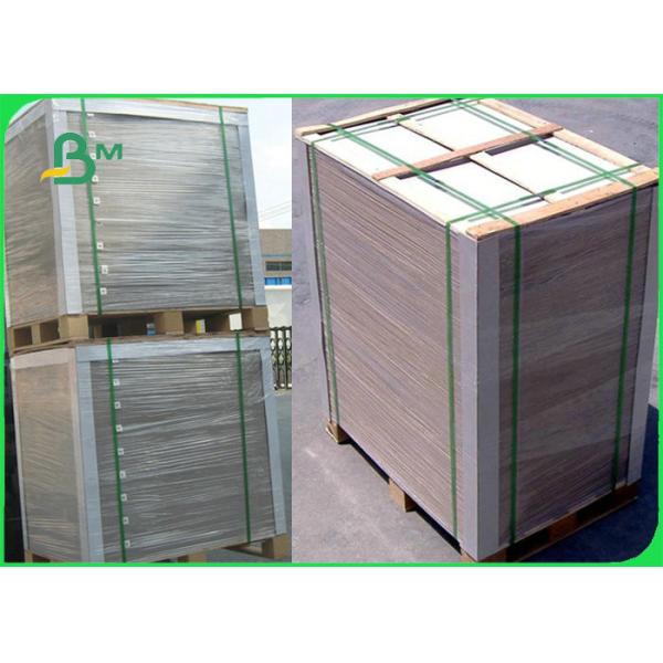 2mm 2.5mm Thick Recycled Pulp Grey Cardboard 70 * 100CM Sheets