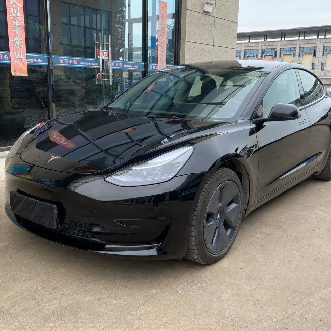 Левое управление рулем руки использовало автомобили 2021 EV черный цвет использовал модель 3 Tesla