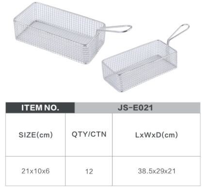 Good kitchen tool stainless steel deep frying basket for cooker