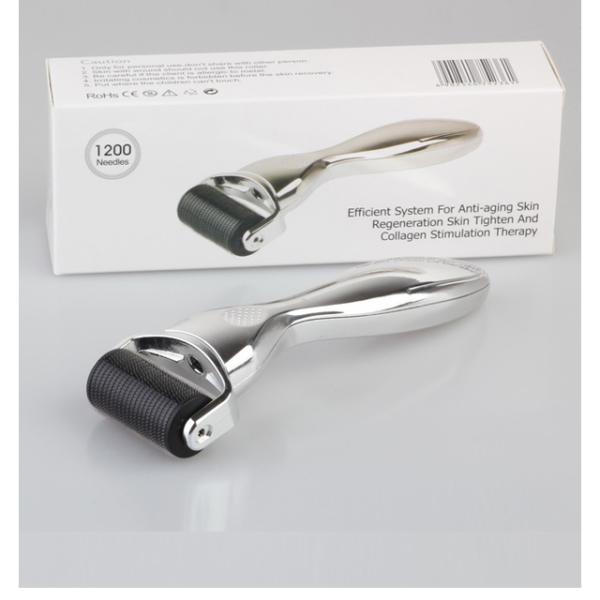 1200 Pins Titanium Needle Microneedle Derma Skin Roller for Head Target Area and More