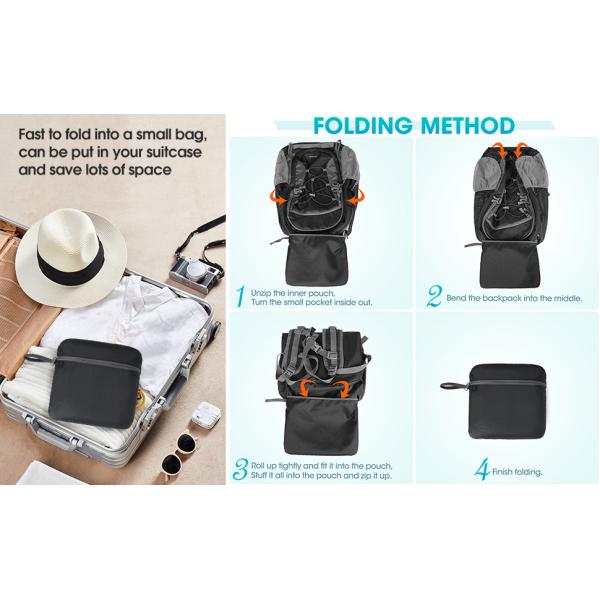 Hiking Backpack 40L Waterproof Camping Backpack Lightweight Packable Backpack for Women Men Outdoor Travel Daypack