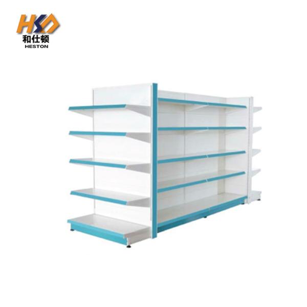 Metal Display Supermarket Shelves Bracket Wire Shelving Gondola For Shelves