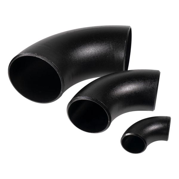 24inch Pipe Fitting Elbow Carbon Steel Butt Welded Black 45 Degree ASME