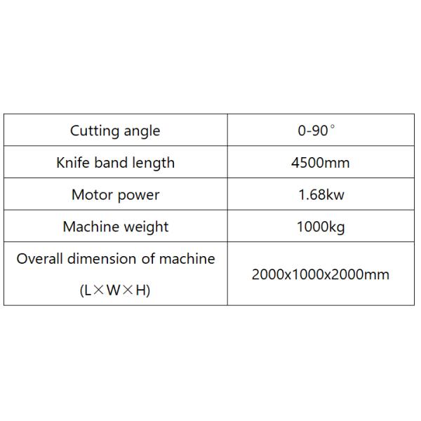 Industrial PU Angle Cutting Machine Foam Cutting Machine