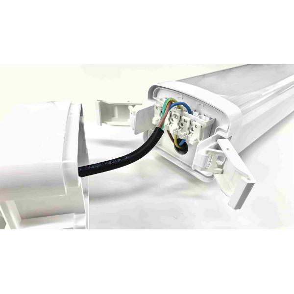 25W 60Watt 80W Waterproof IP65 LED Vapor Tight Light Fixture For Warehouse