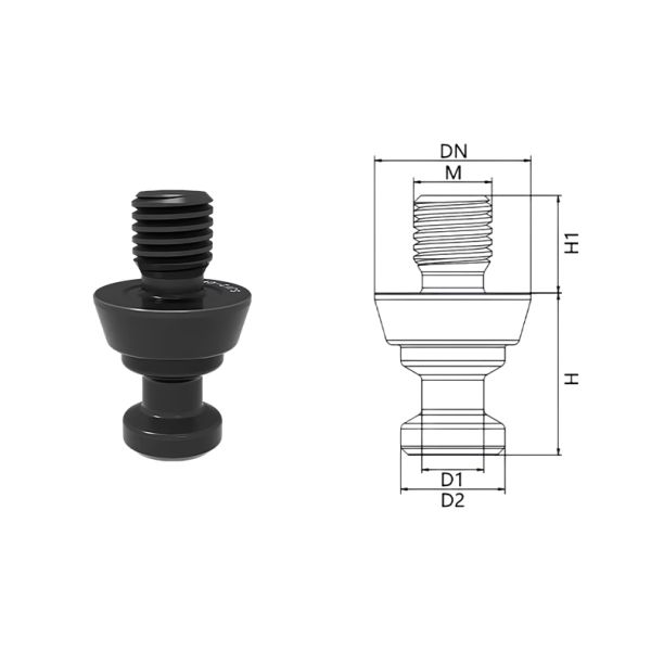 High Strength Victaulic Clamp Bolts Directional Pin Quick Release Fixture Clamps