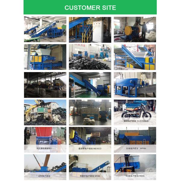 Plastic Single Shaft Shredder Machine Heavy-duty Single Shaft Shredder