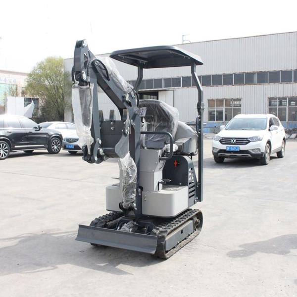 7.6KW 1 Ton Mini Excavator With New Type Cab Low Noise Operation
