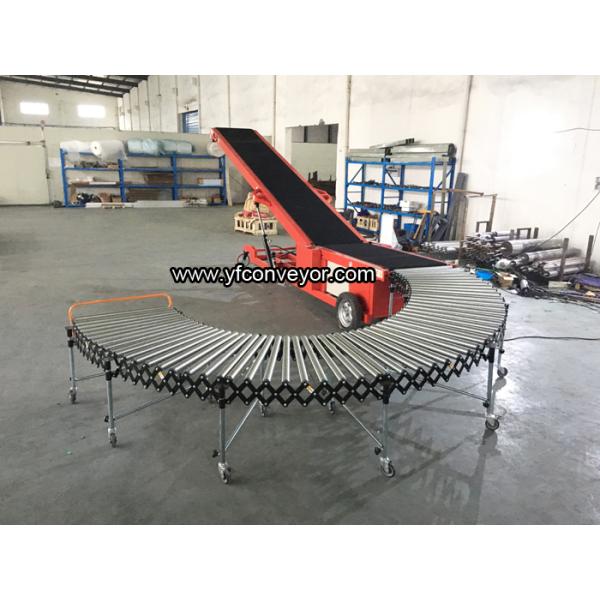 Dockless Auto Walking Truck Loading Conveyor