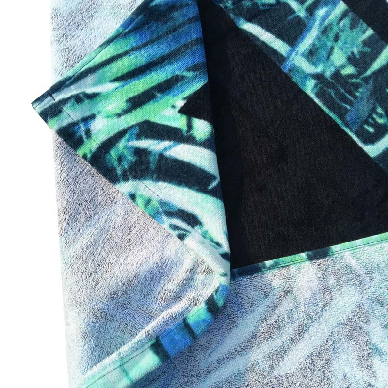 300gsm Heavyweight 75x150cm 100% Cotton Beach Towel Soft Absorbent Large For Adults