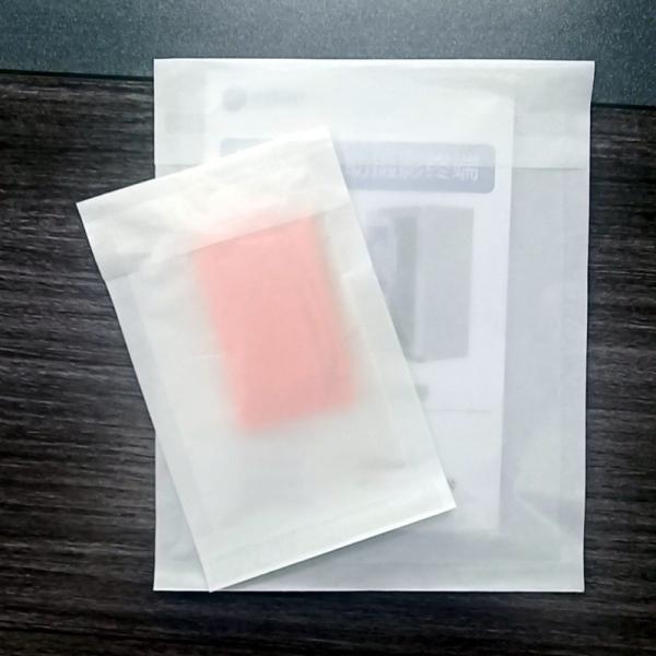 Деревянная целлюлоза Стеклянная бумага Конверты Сумки Сумочки Полупрозрачные бумажные пакеты