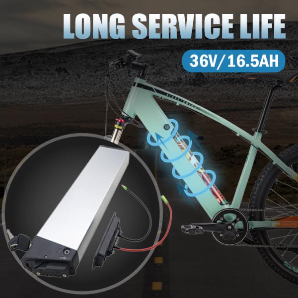 36v Mini Electric City Bikes With Battery Full Suspension 27.5 Inch Mid Drive Aluminum