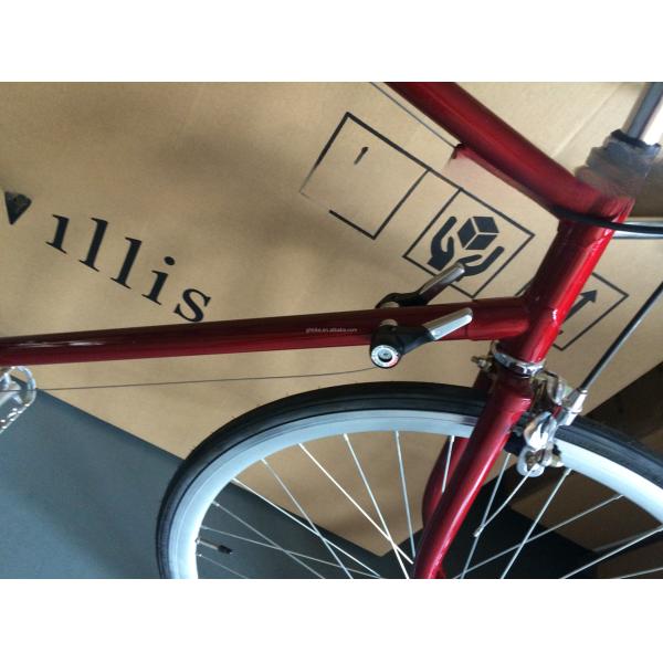 700C Road Bike with Hi-Ten Steel Lugged Frame Shimano 14S Classical and Caliper Brake