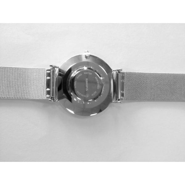 Ultra-thin case mesh band Stainless Steel Watches / stainless steel bracelet watches for women