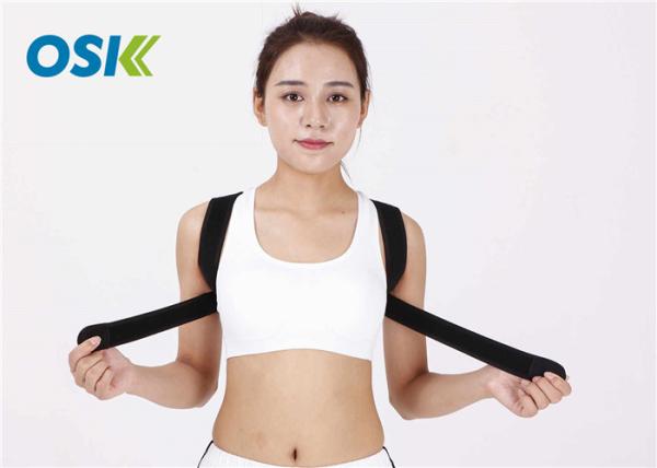 Black Body Braces Support Back And Shoulder Brace Breathable Lightweighted