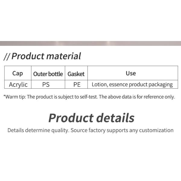 Botella de perfume cuadrada de vidrio de lujo 30ml 50ml 100ml con SPRAYER de bomba Tipo de sellado y manipulación de la superficie de la pantalla de impresión