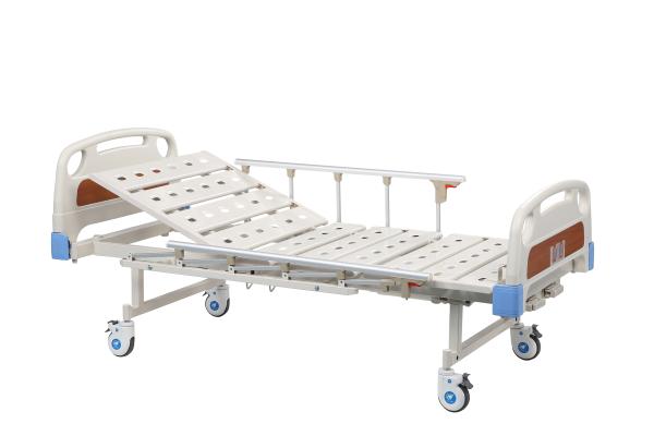 Manual Adjustable Medical Hospital Bed For Disabled Patient Nursing Treatment