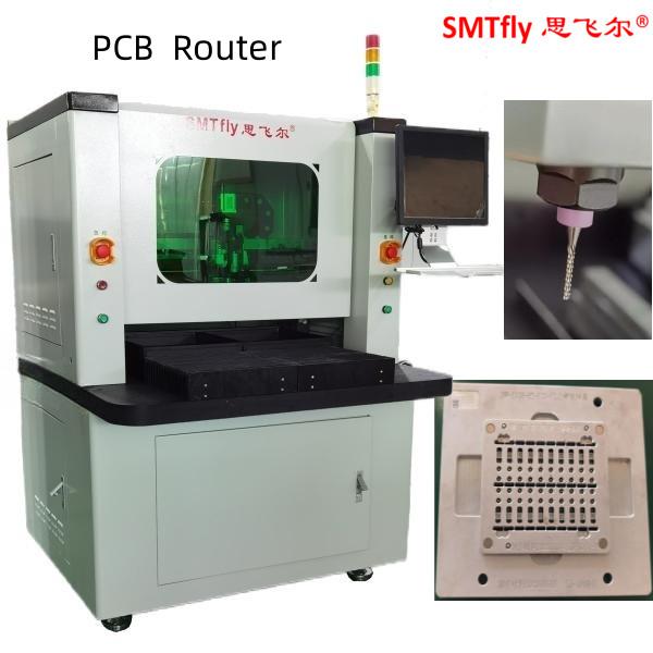 Maximize Production Efficiency with SMTfly-F01-S High Volume PCB Router Machine