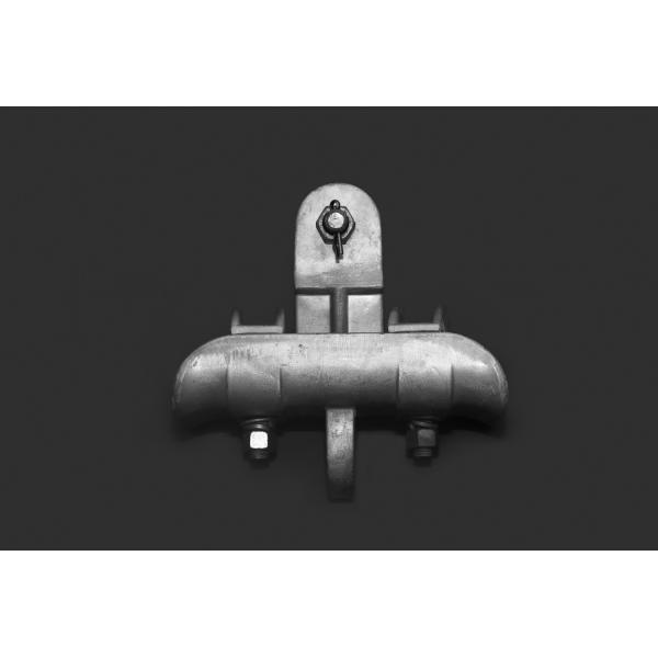 Серебряное белое оборудование подвеса кабеля, алюминиевые подгонянные зажимы кабеля конструированными