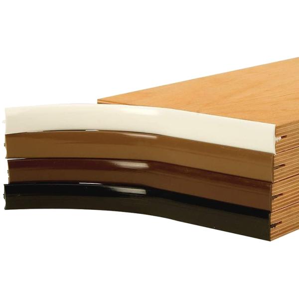 Sturdy T Molding for PVC Flexible Paintable Floor Trim and Joining Strip Wood Crevice