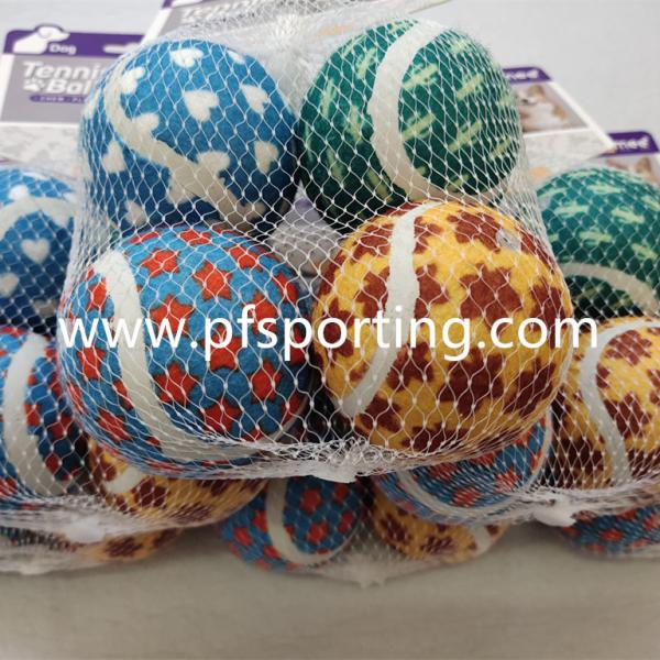 Indestructible Dog Ball Pet Tennis Ball Dog Toy Training Ball For Aggresive Chewers