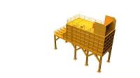 le cuboïde de cuve de stockage de la boue 10m3-300m3 forment avec construit dans l'agitateur