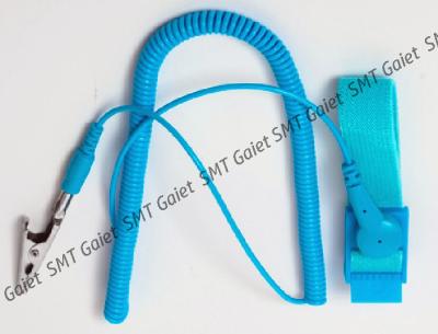 Correia de pulso azul do Esd da cor que estica sobre 3M