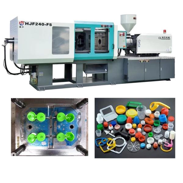 Máquina de moldagem por injecção de 1350 mm de tração para poupança de energia Controle CNC automático